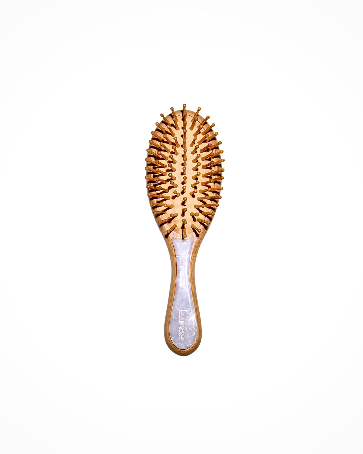 Everyday Smoothing Bamboo Brush in Icy Pearl
